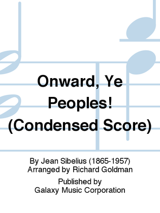 Onward, Ye Peoples! (Additional Condensed Band Score)