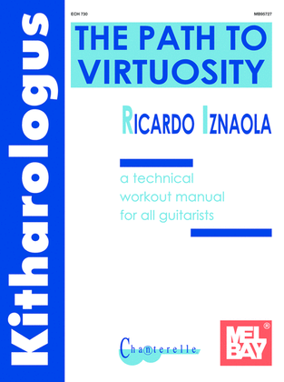 Book cover for Ricardo Iznaola: Kitharologus The Path to Virtuosity
