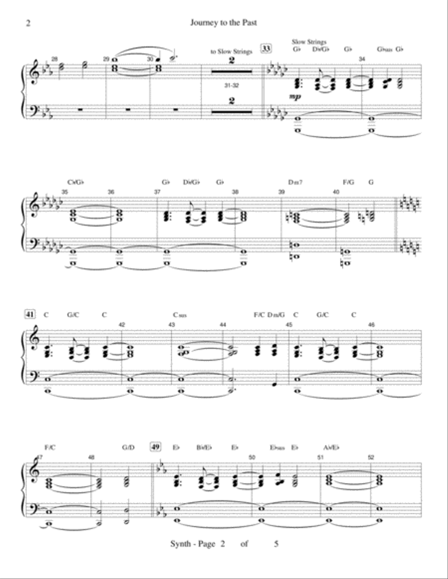 Journey To The Past Part scores gallery preview page 2