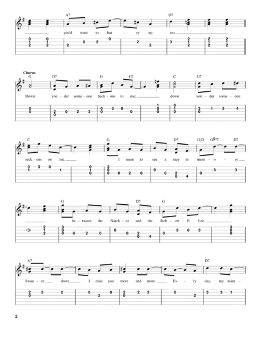 Down Yonder Electric Guitar scores gallery preview page 2