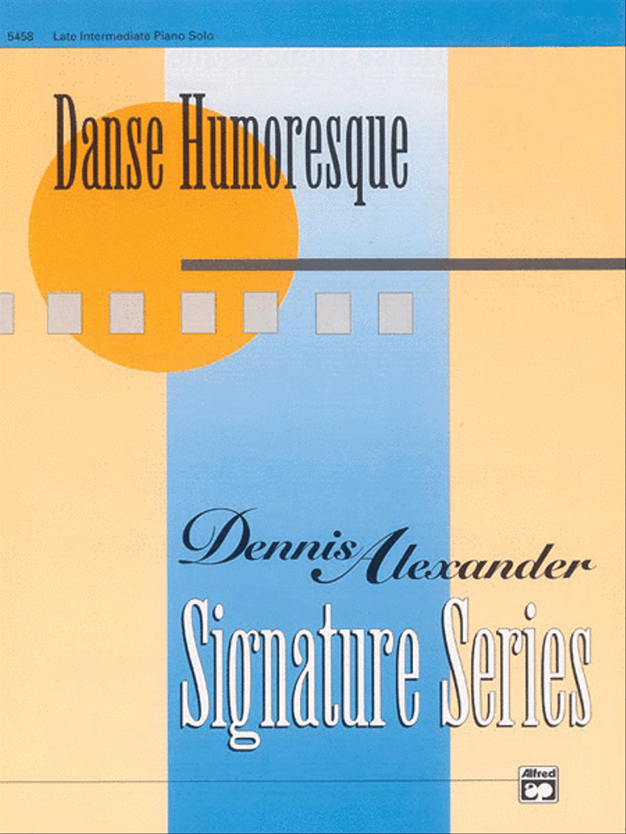 Danse Humoresque Danse Humoresque Piano Solo scores gallery preview page 1
