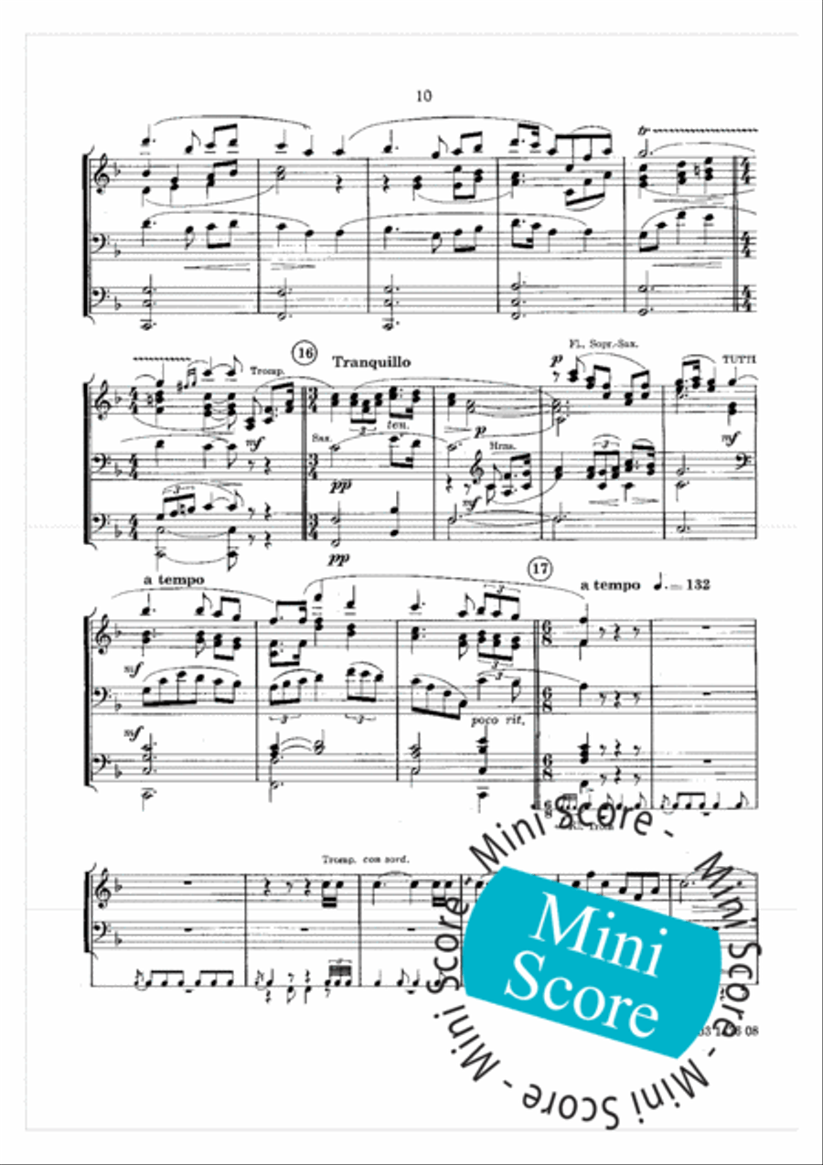 Brabant Fantasy Concert Band scores gallery preview page 16