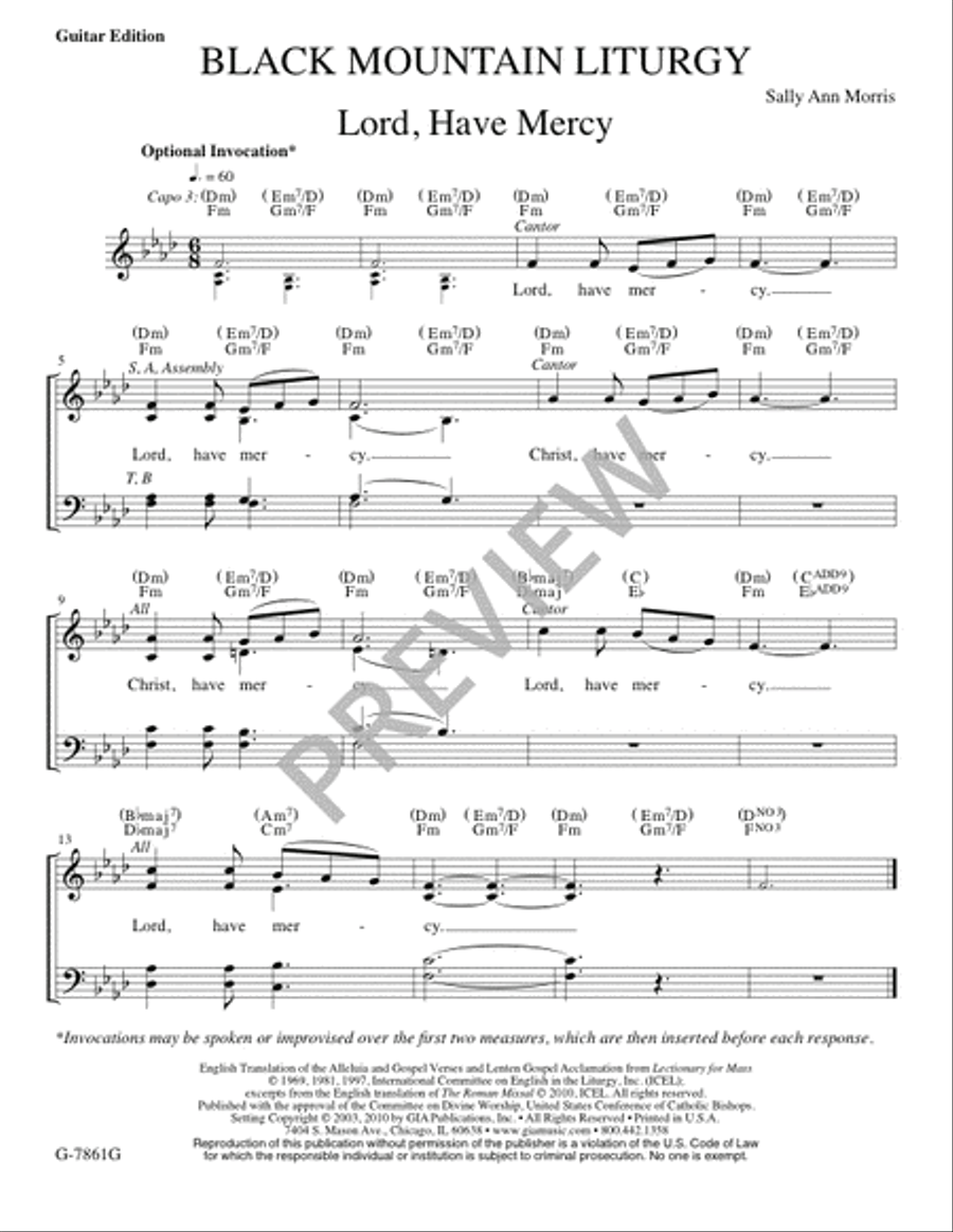 Black Mountain Liturgy - Guitar edition Guitar scores gallery preview page 2