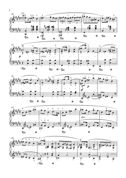 Chopin Mazurka, Op. 41 No. 1