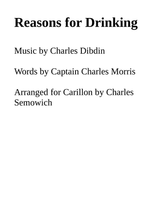Reasons for Drinking for Carillon