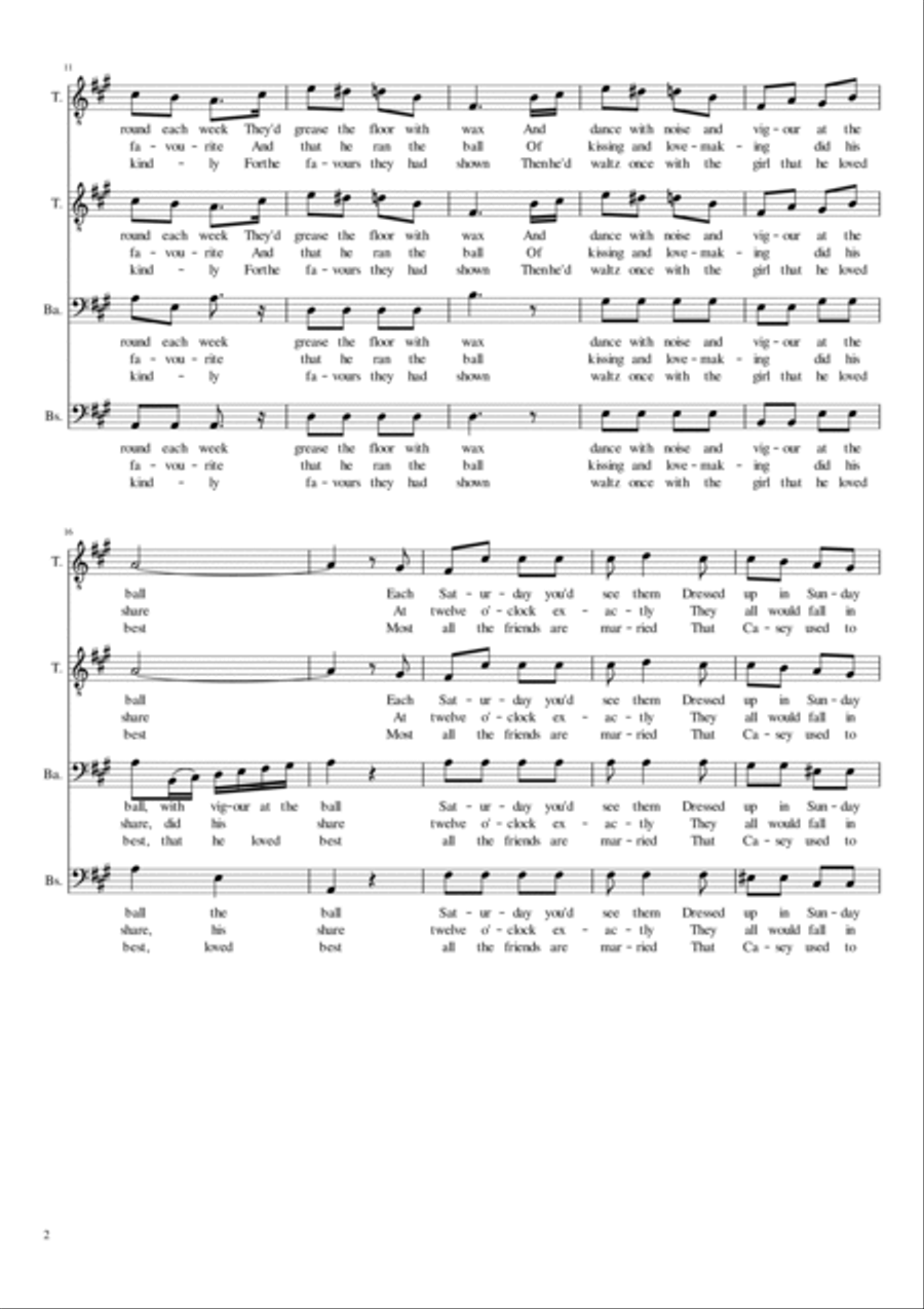 The Band played on The Band played on TTBB scores gallery preview page 2