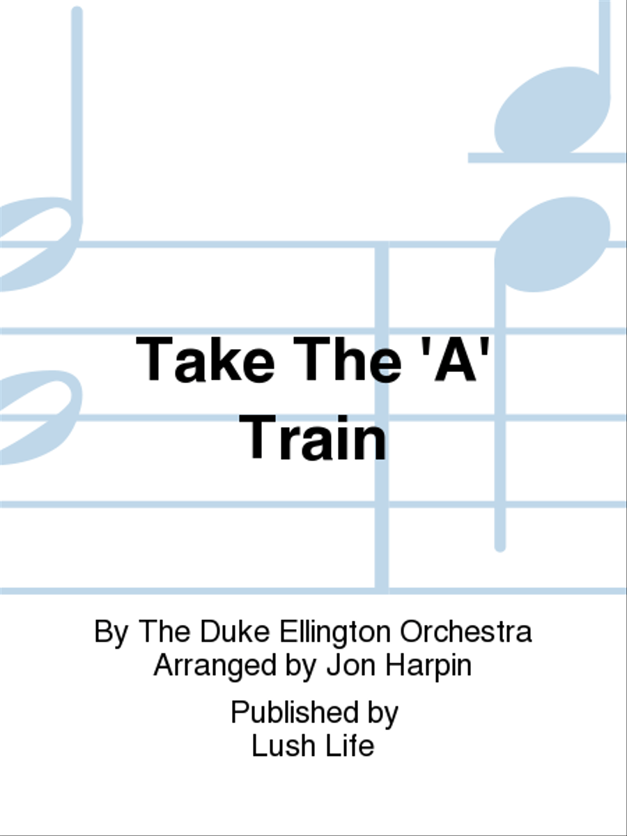 Take The 'A' Train Big Band scores gallery preview page 1
