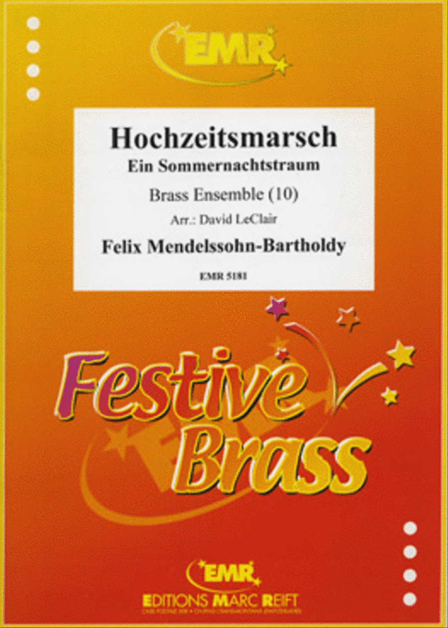 Wedding March Wedding March Brass Ensemble scores gallery preview page 1
