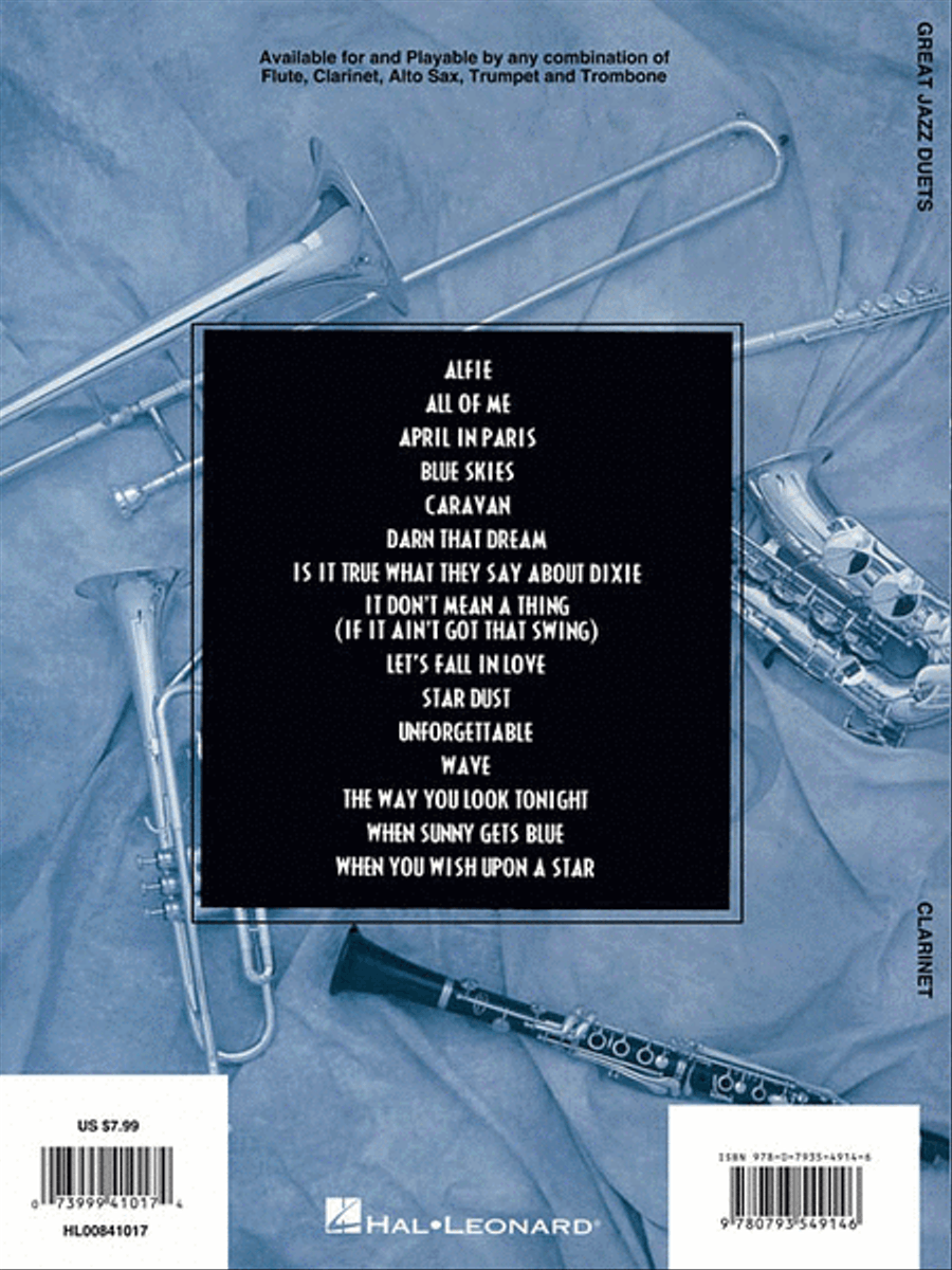 Great Jazz Duets Clarinet scores gallery preview page 4