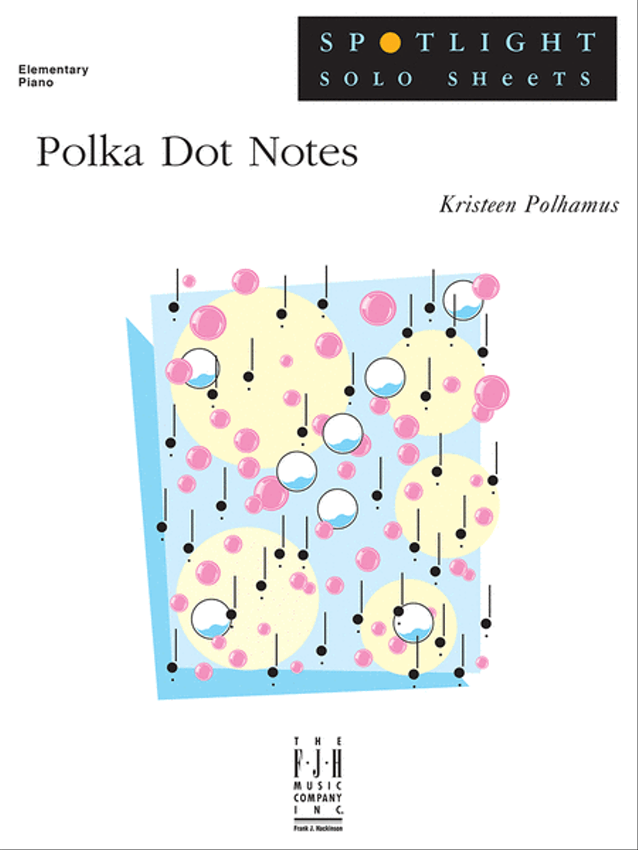 Polka Dot Notes Polka Dot Notes Easy Piano scores gallery preview page 1