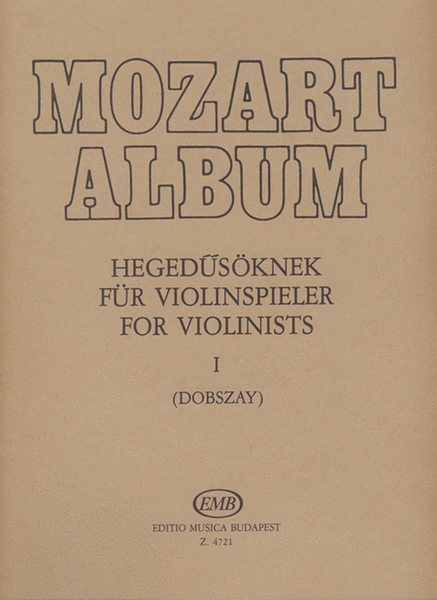 Album für Violinspieler