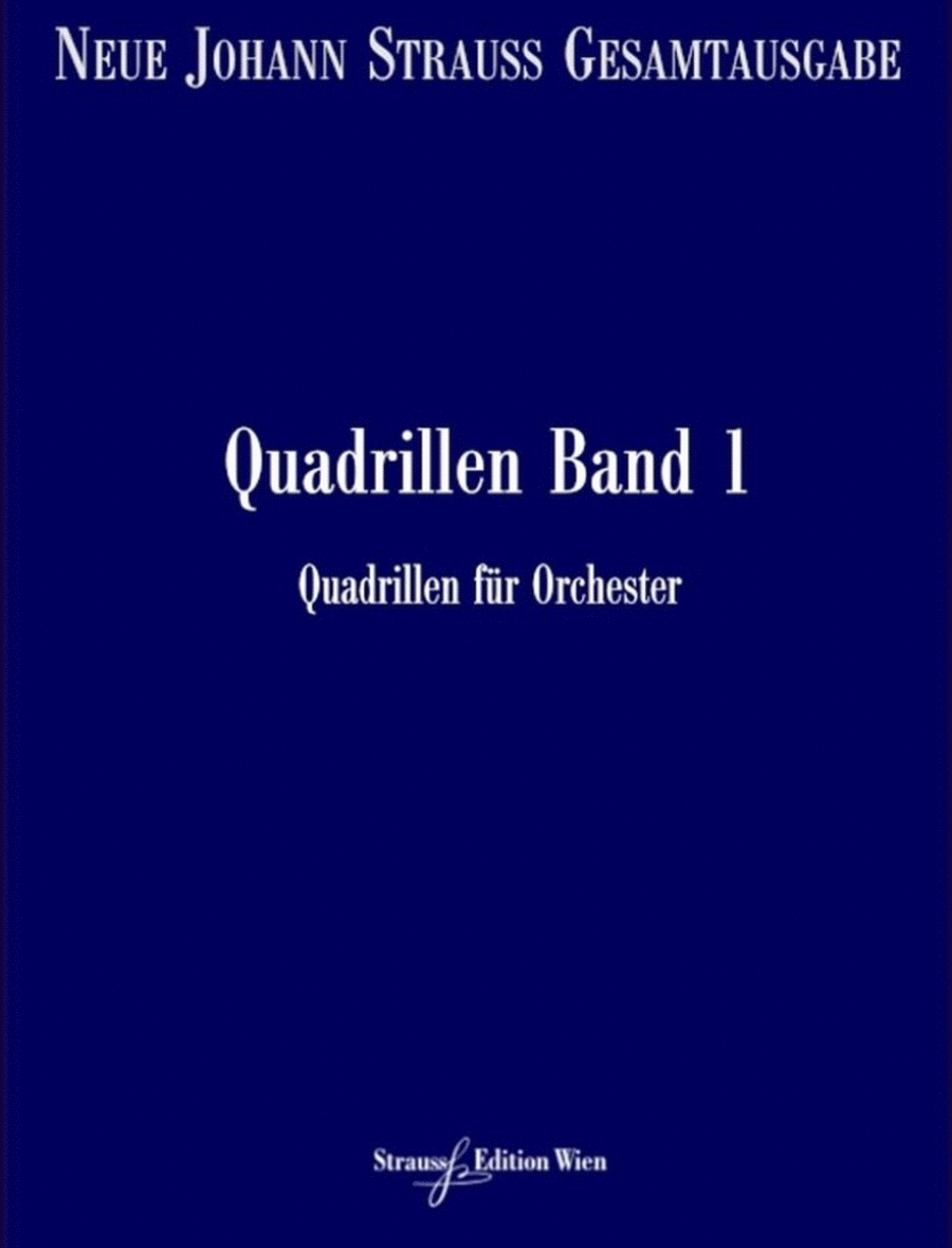Quadrillen Band 1 RV 2-122 Band 1