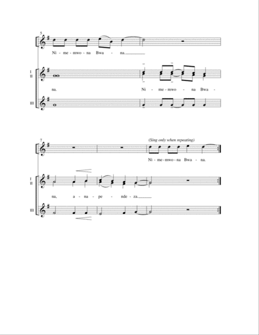 Part-Singing: Global Style (Student Edition) Choir scores gallery preview page 8