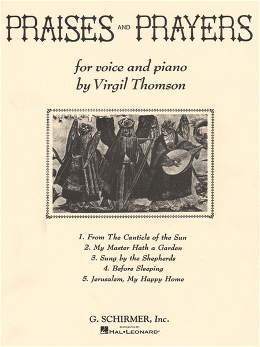 Praises and Prayers Voice scores gallery preview page 1