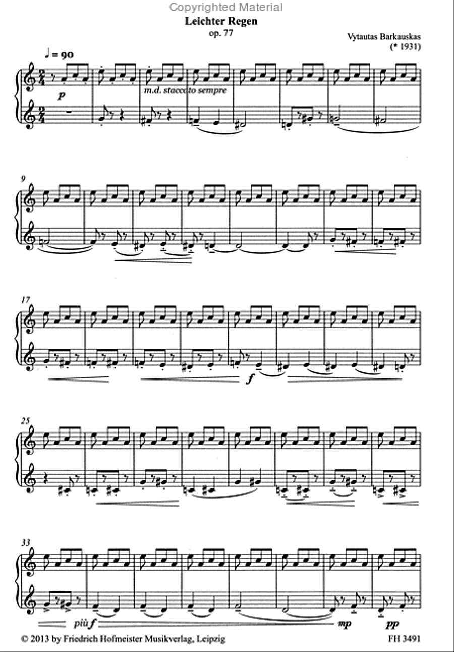 Kinderstücke für Klavier Piano Solo scores gallery preview page 2