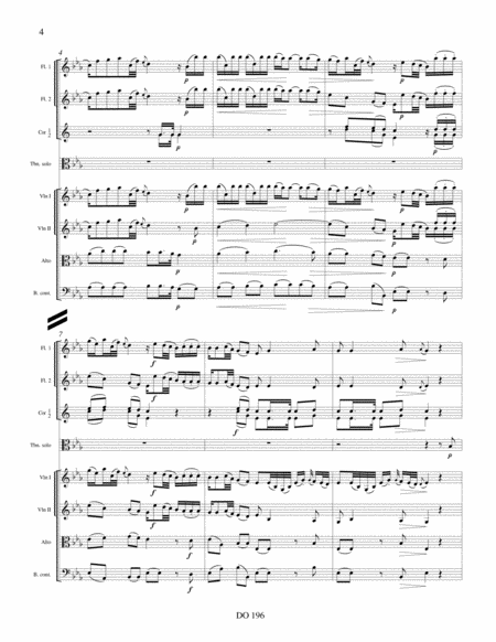 Concerto for trombone (score)