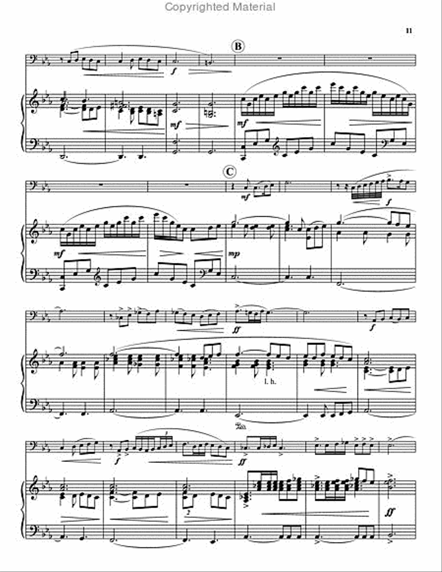 Concerto for Tuba Tuba scores gallery preview page 5