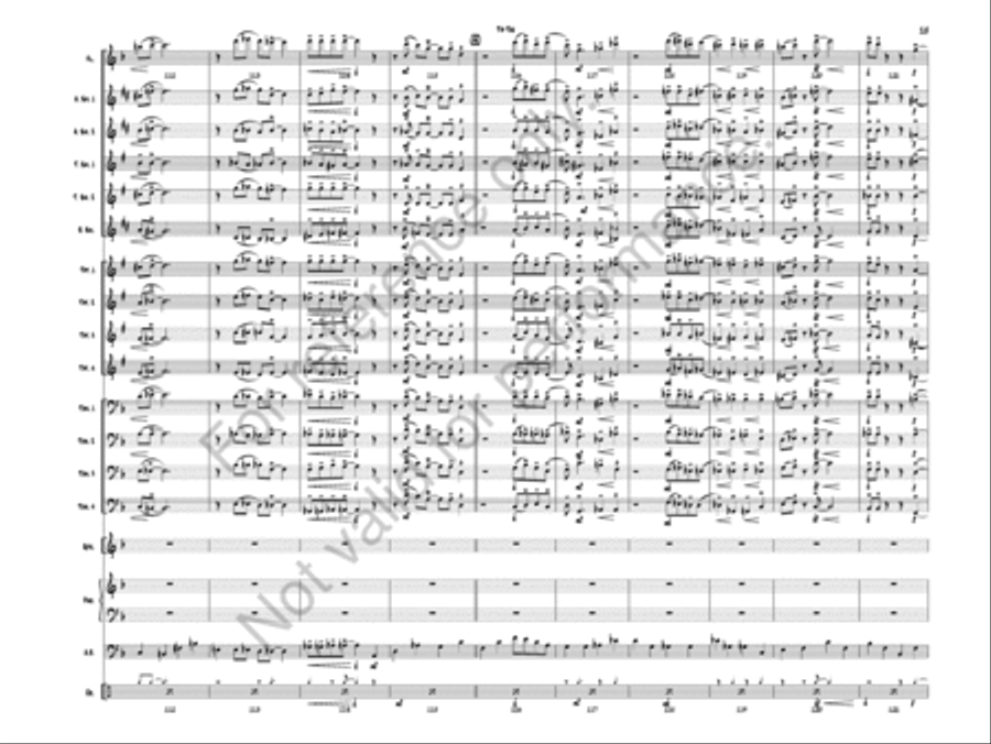 Tip Toe Jazz Ensemble scores gallery preview page 18
