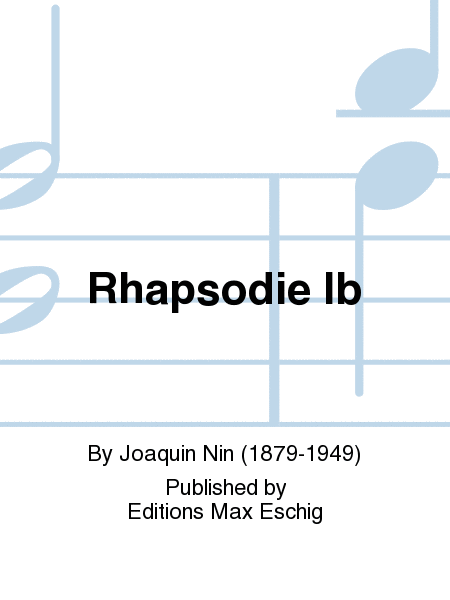 Rhapsodie Ib