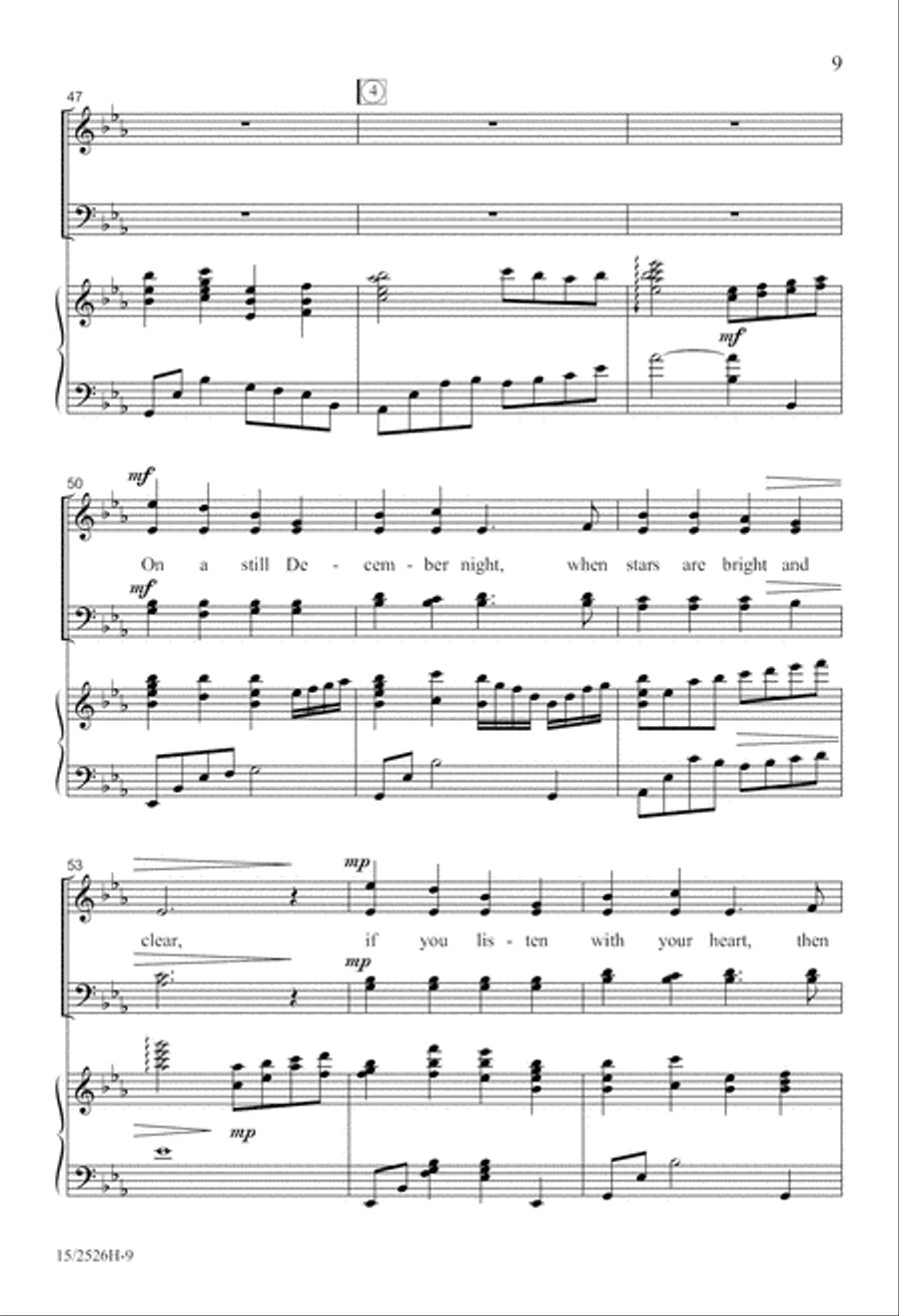 All for a Baby 4-Part scores gallery preview page 10
