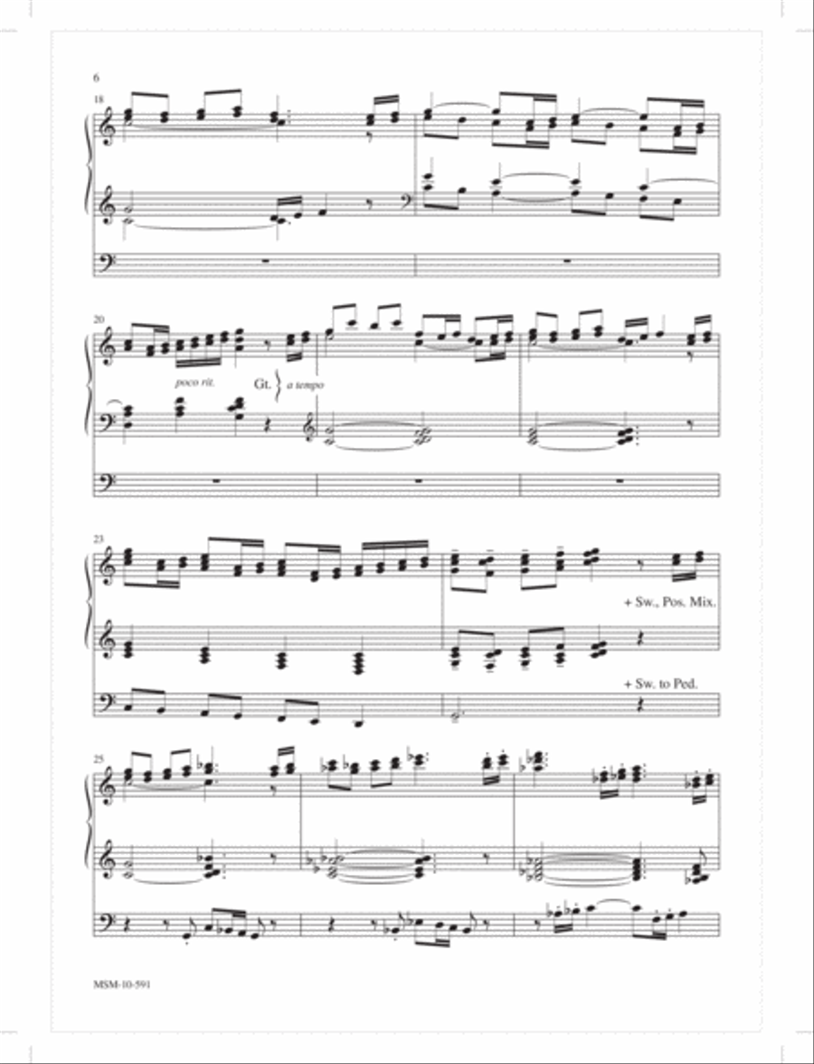 Joyful, Joyful Organ scores gallery preview page 4