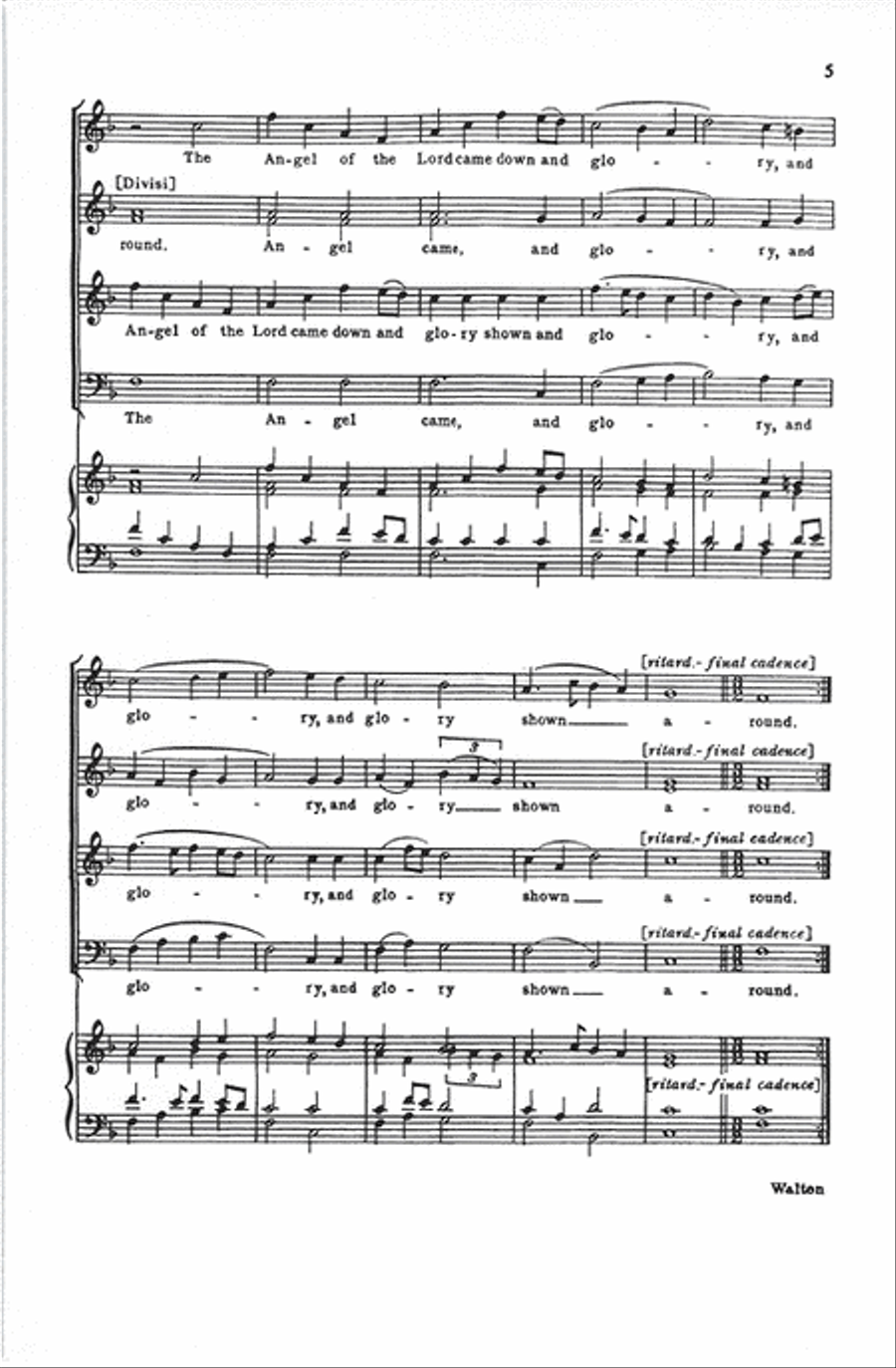 Two Christmas Anthems (Bethlehem and Boston) 4-Part scores gallery preview page 4