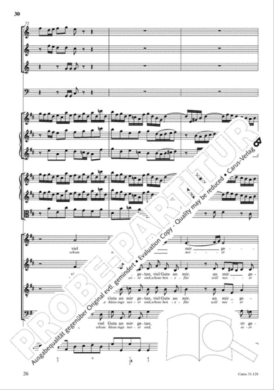The Complete Sacred Vocal Works (Das geistliche Vokalwerk) Voice scores gallery preview page 31