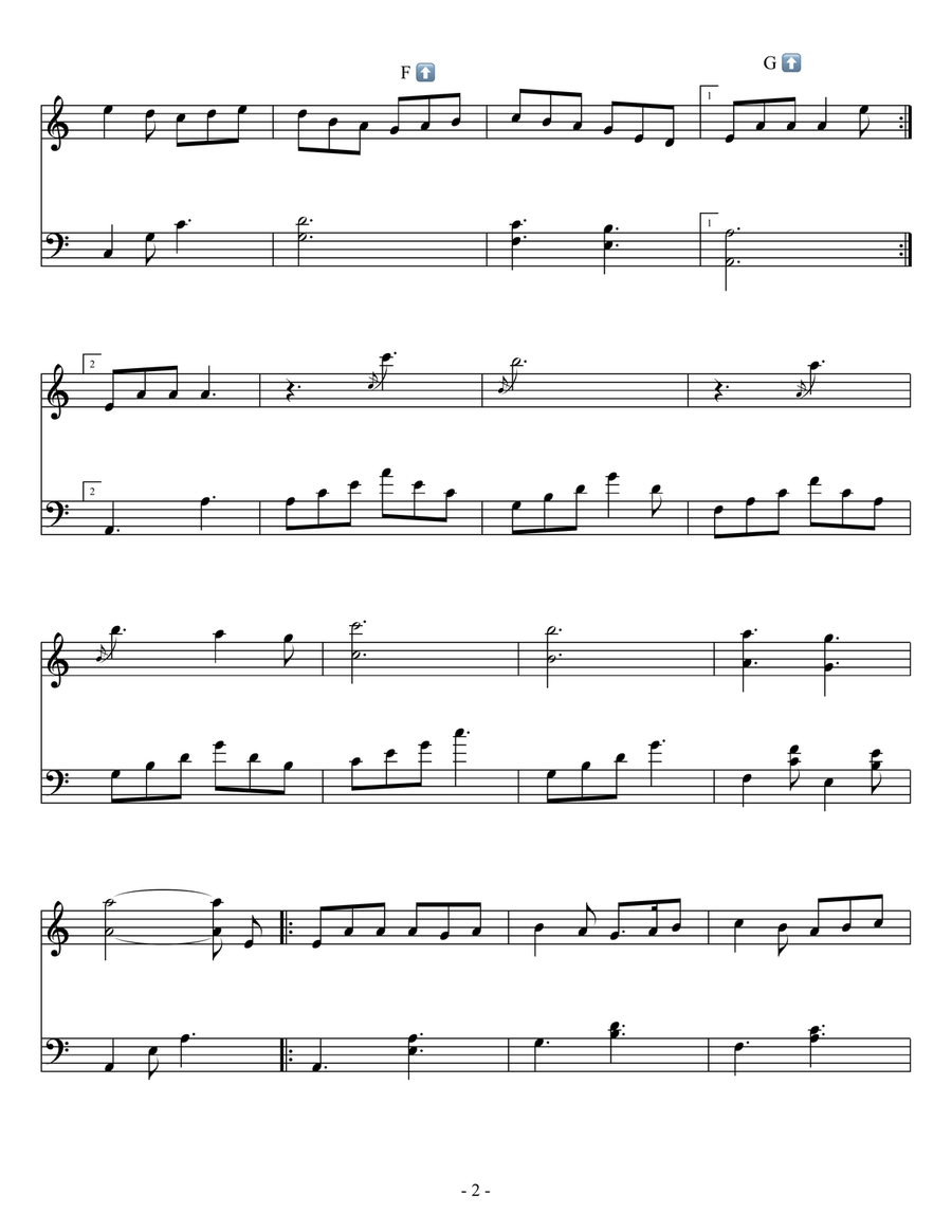 Planxty Kelly - Turlough O'Carolan Harp scores gallery preview page 2