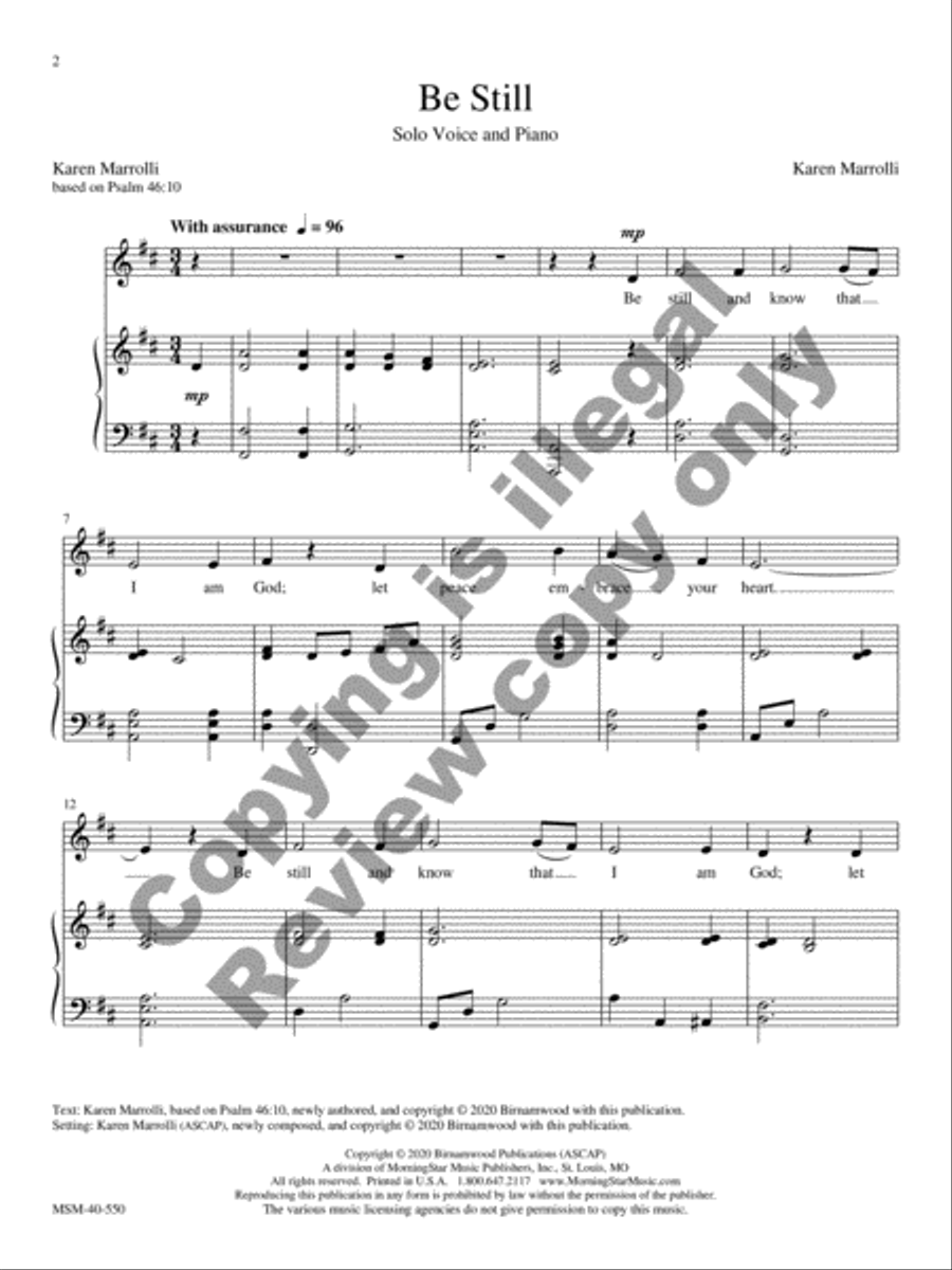 Sing Praise Voice Solo scores gallery preview page 3