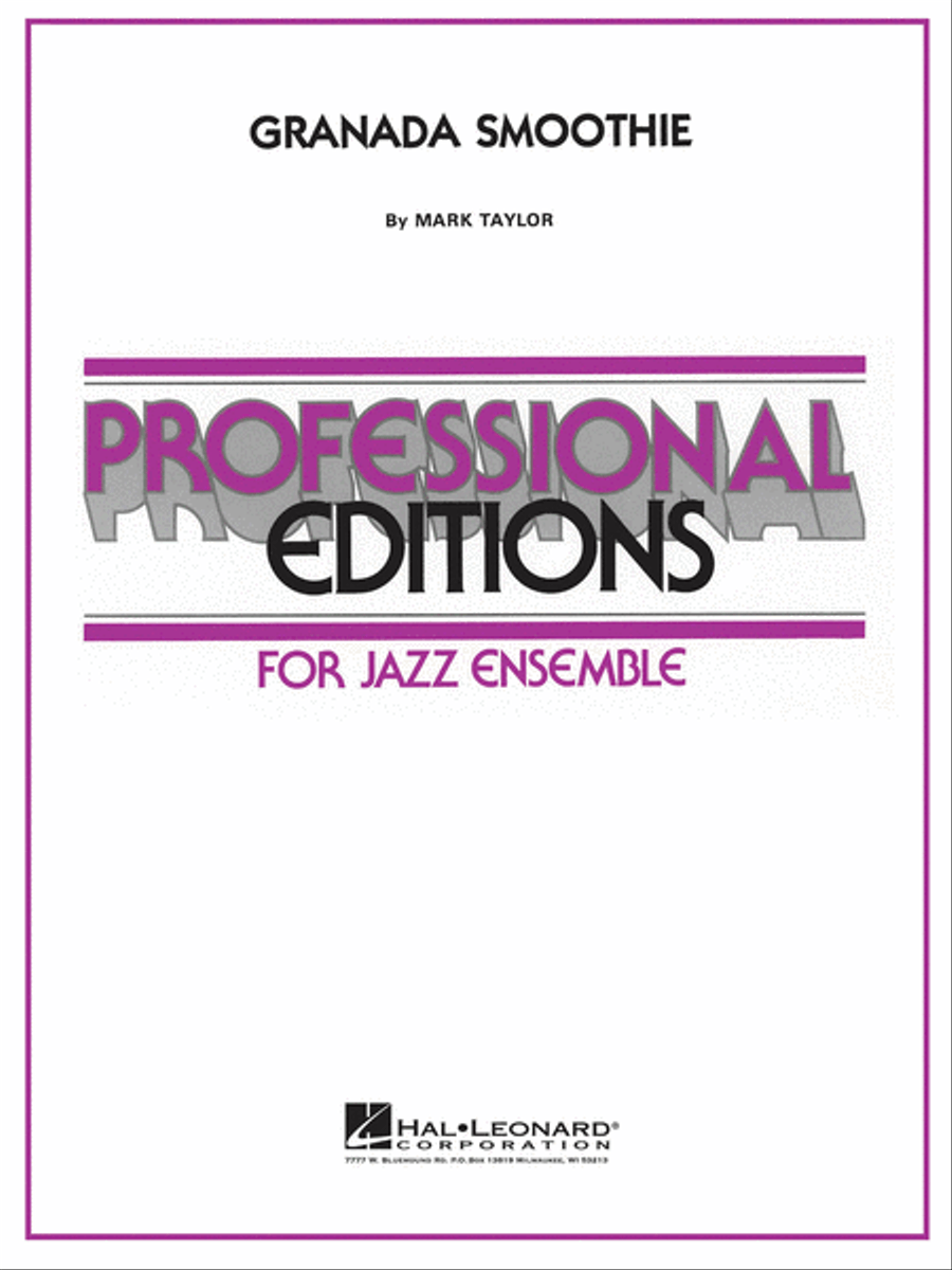 Granada Smoothie Granada Smoothie Jazz Ensemble scores gallery preview page 1