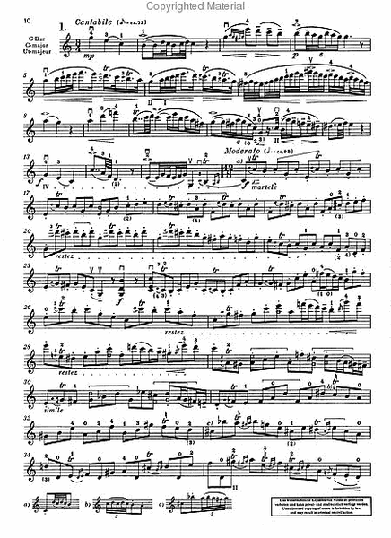 24 Caprice Etudes in the form of Etudes, in all 24 Keys