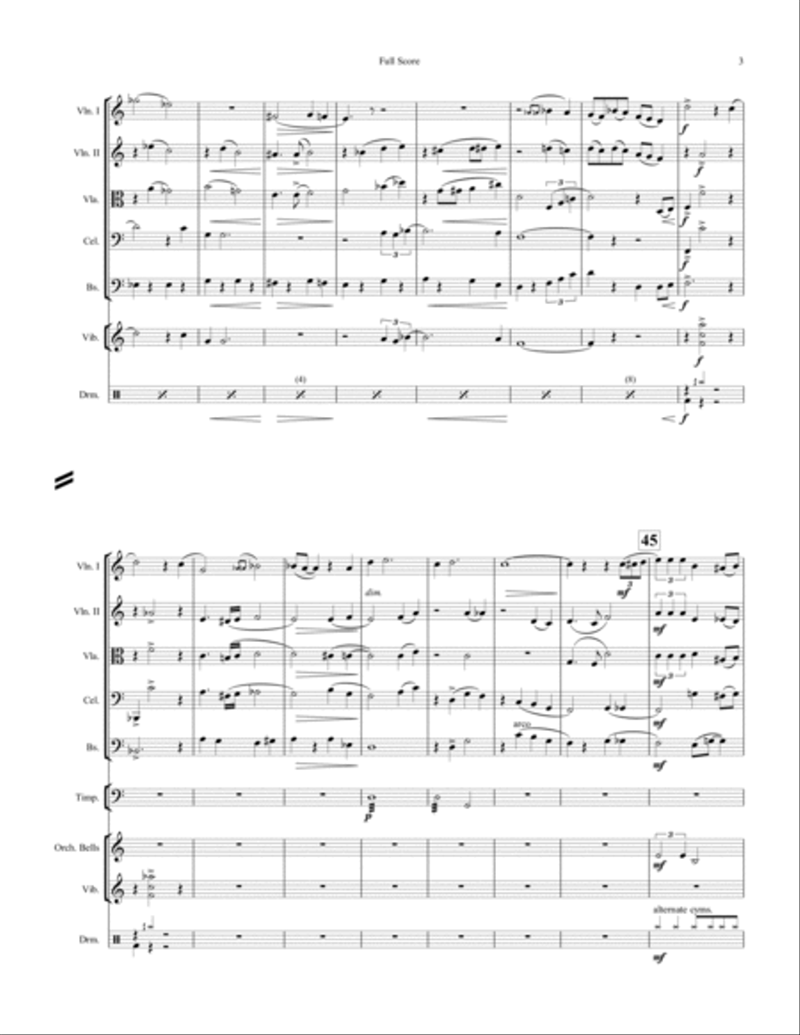 I'll Be Home For Christmas String Quartet scores gallery preview page 3