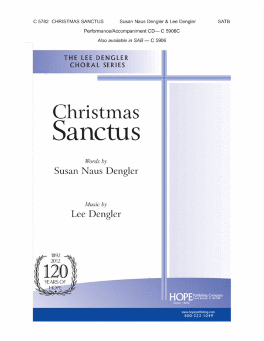 Christmas Sanctus 4-Part scores gallery preview page 2