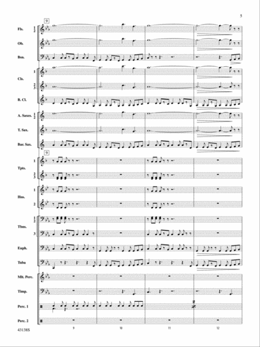 Doctor Who: Score Concert Band scores gallery preview page 5