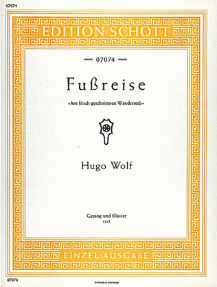 Book cover for Fußreise