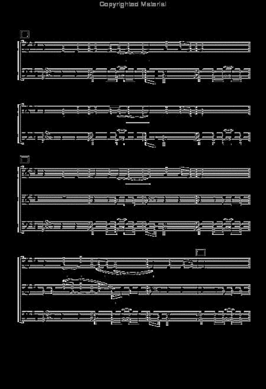 Kumbaya - SATBB Octavo Kumbaya - SATBB Octavo Choir scores gallery preview page 3