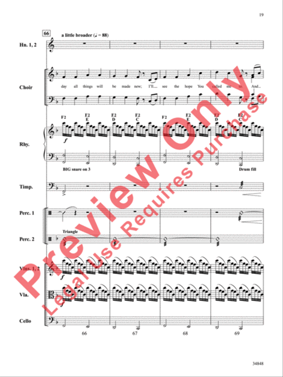 When Trials Come Choir scores gallery preview page 20