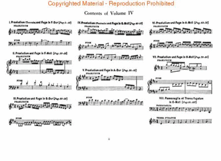 Volume 4: Preludes and Fugues - Mature Master Period (Part 2)