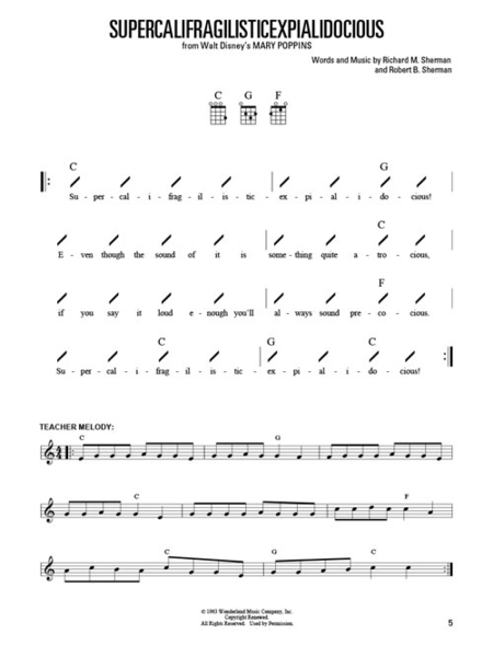 Ukulele for Kids Songbook image number null
