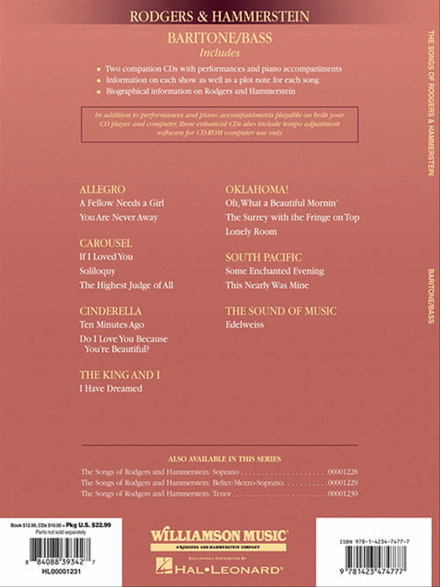 The Songs of Rodgers & Hammerstein Baritone Horn scores gallery preview page 2