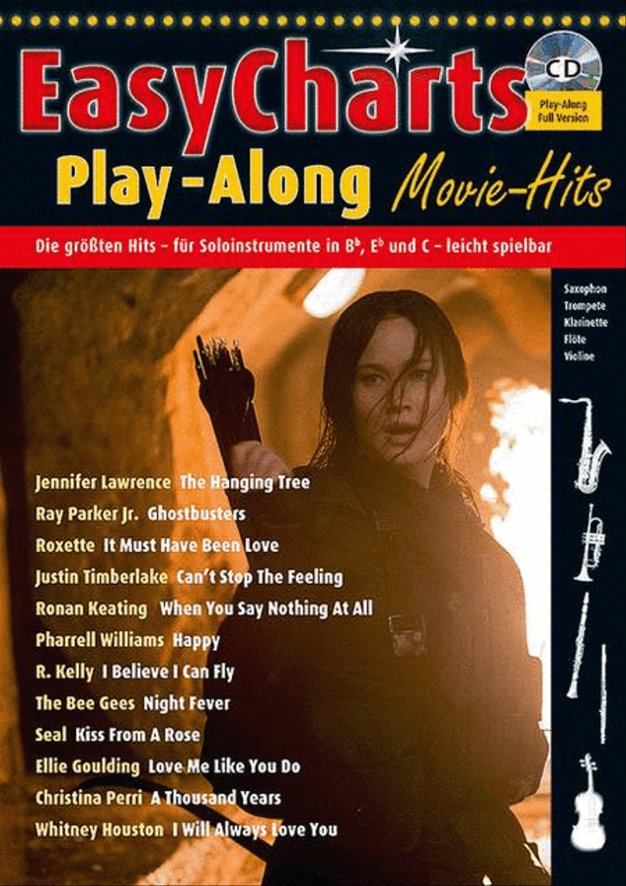 Easy Charts Play-Along Special Edition: Movie Hits! CD scores gallery preview page 1