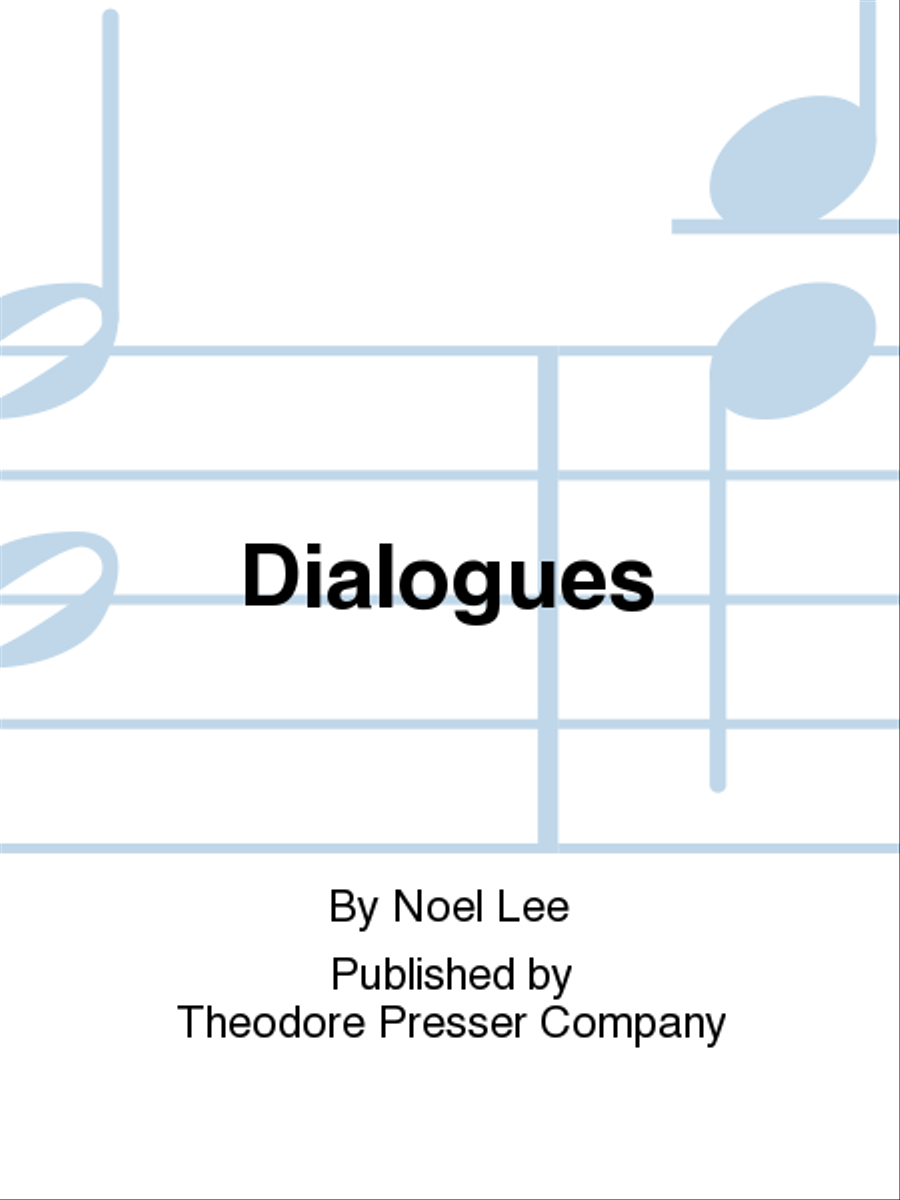 Dialogues Chamber Music scores gallery preview page 1