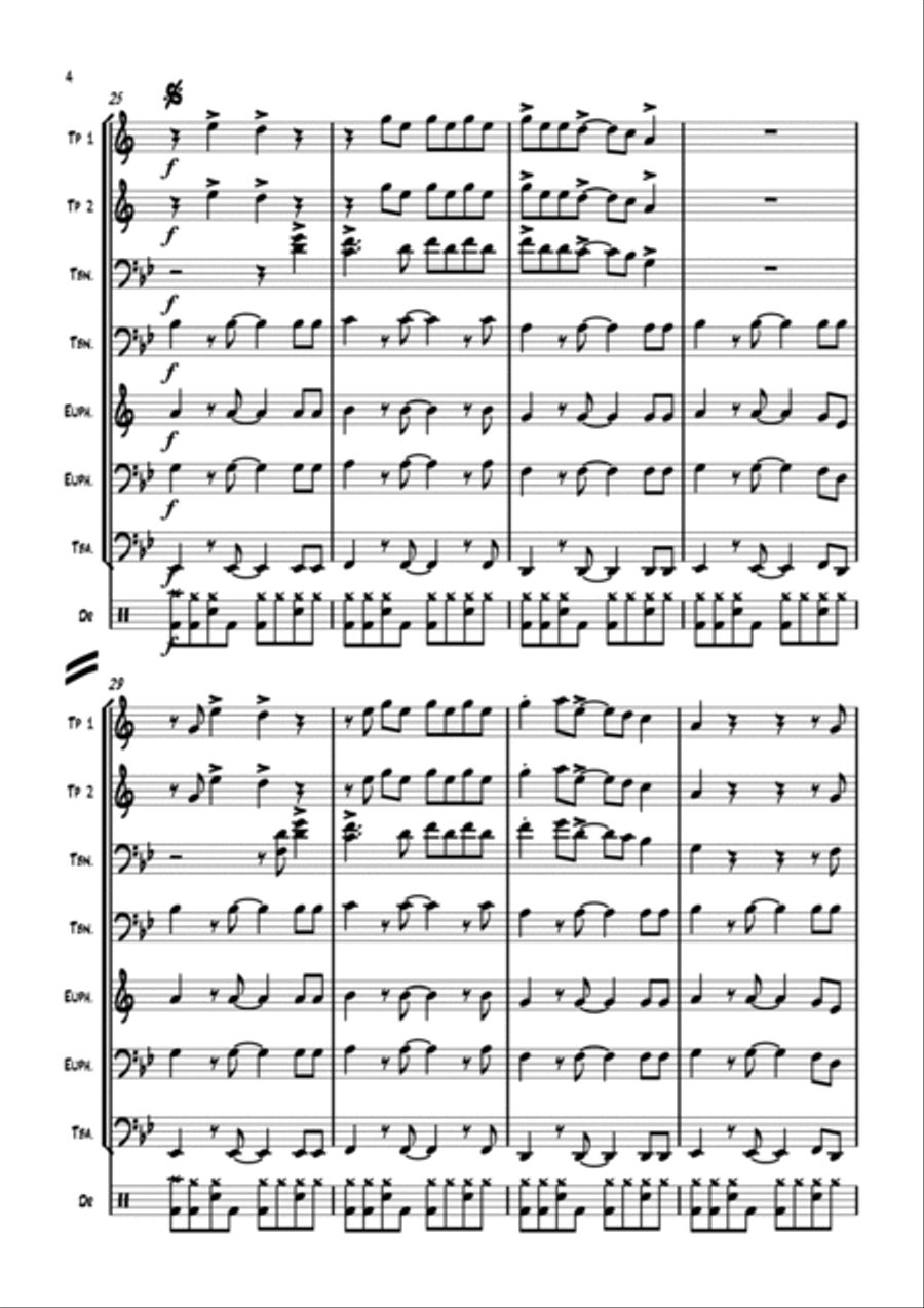 When You Were Mine When You Were Mine Euphonium scores gallery preview page 5