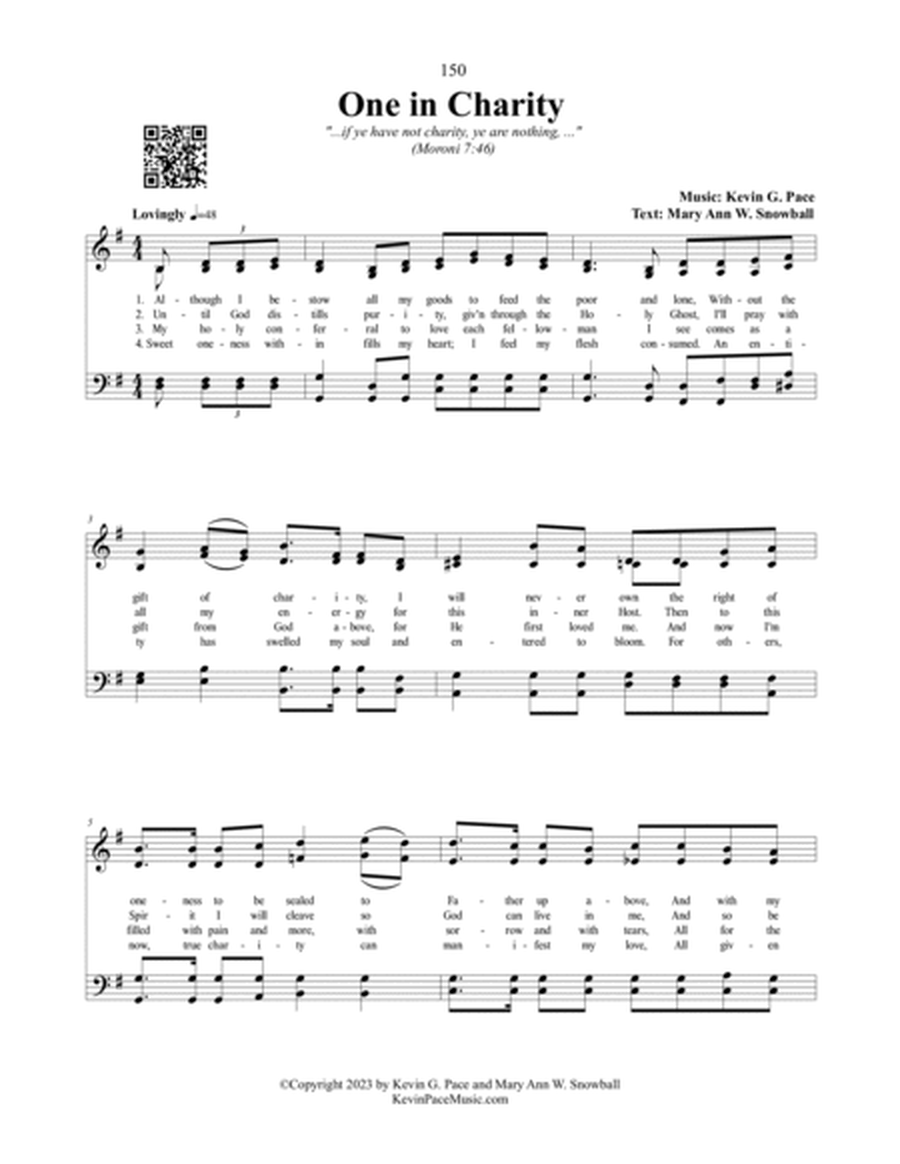 One in Charity, a sacred hymn image number null