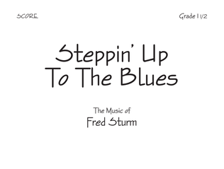 Book cover for Steppin' Up to the Blues