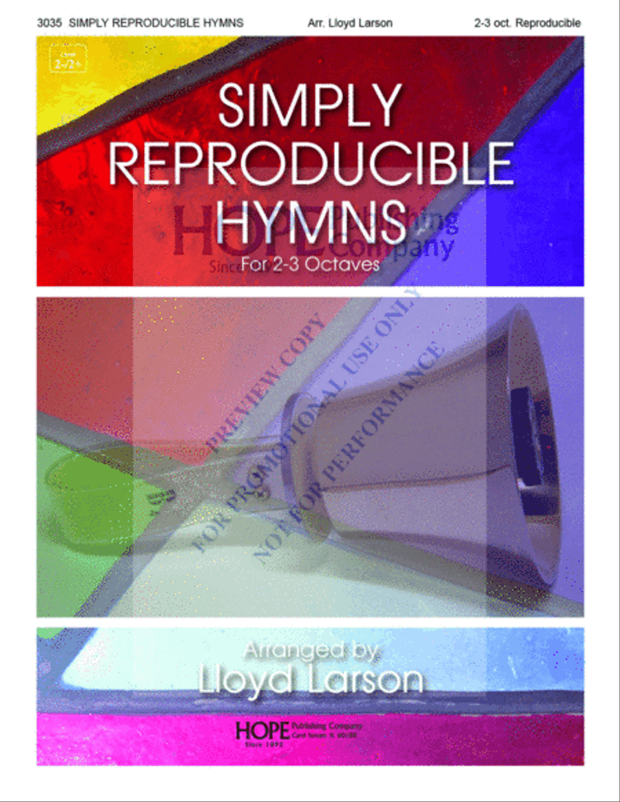 Simply Reproducible Hymns Handbell Choir scores gallery preview page 2