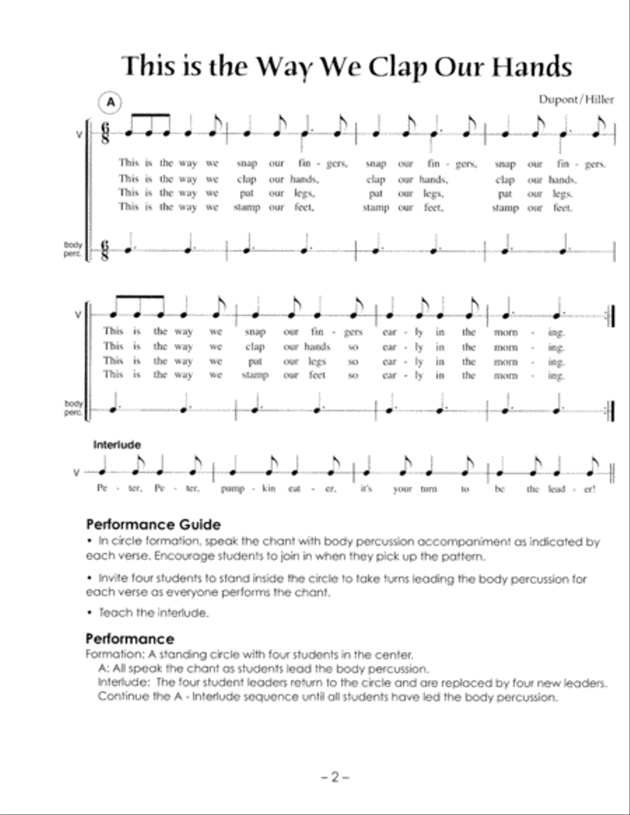 Make a Joyful Sound Unison Choir scores gallery preview page 5