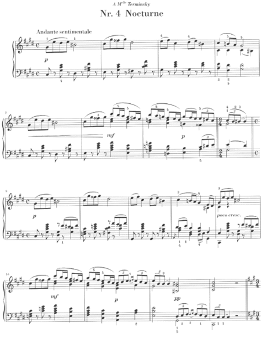6 Piano Pieces, Op. 19 Piano Solo scores gallery preview page 5
