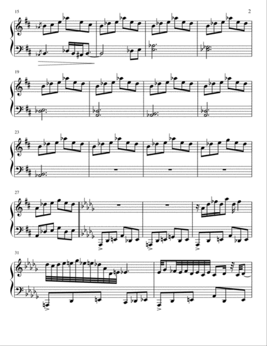 Piano Suite No. 1 Piano Solo scores gallery preview page 2