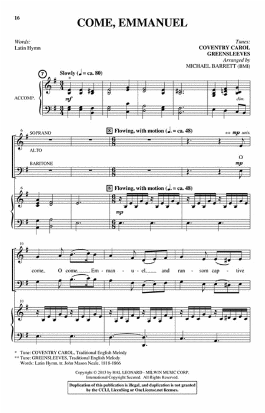 Sing a Song of Christmas SA scores gallery preview page 5